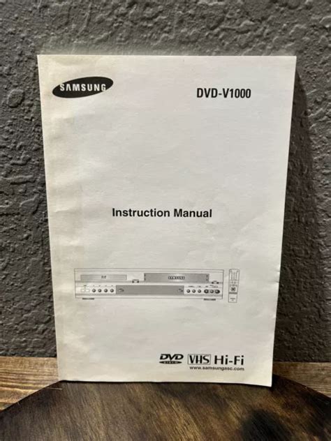 Samsung dvd v1000 vcr combo manual. - Götter, genien und mischwesen in der urartäischen kunst.