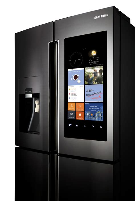 Samsung familyhub. Samsung - Family Hub 24.2 Cu. Ft. 3-Door French Door Fingerprint Resistant Refrigerator - Black Stainless Steel · Compatibility. Voice Assistant Built-in. Bixby ... 