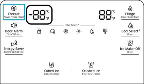 Samsung freezer temperature setting.  This will adjust the The ideal temperature setting ...
