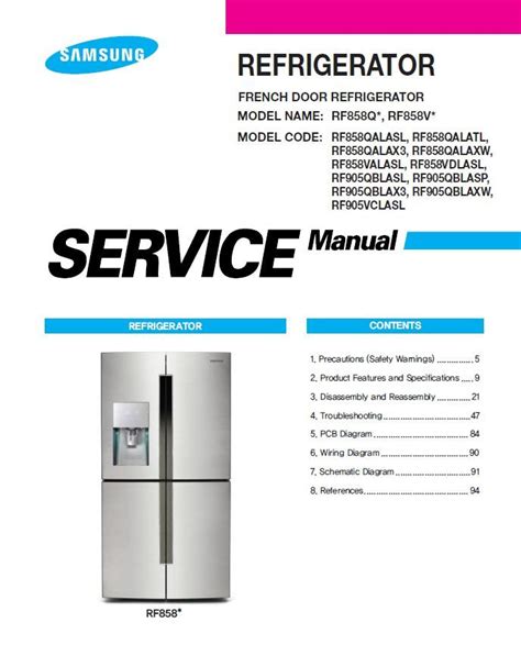 Samsung french door refrigerator repair manual. - Repair manual 1968 mustang 6 cylinder.