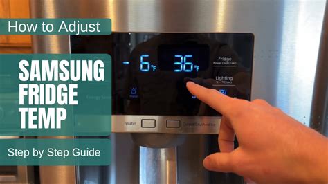 Samsung fridge temperature not going down.  24 hours.  Learn the steps yo...