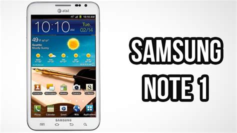 Samsung galaxy note 1 specs