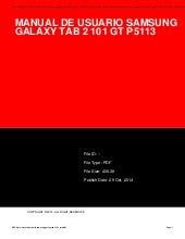 Samsung galaxy tab 2 101 gt p5113 manual. - Manuale di riparazione della sospensione citroen bx.