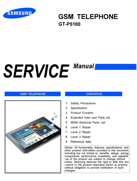 Samsung galaxy tab 2 gt p5100 service manual repair guide. - Manuela sáenz, el último amor de bolívar.