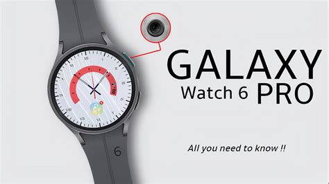 Samsung galaxy watch 6 pro. Will there be a Galaxy Watch 6 Pro? We speculate on its possible launch, features, and price based on the evidence and trends of previous models. … 