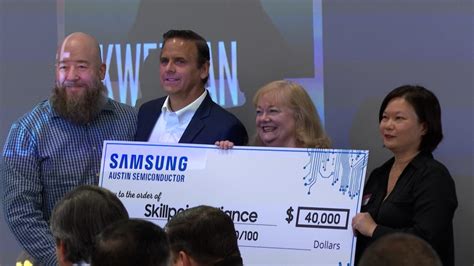 Samsung gives $40K to Austin nonprofit for trade skills and manufacturing