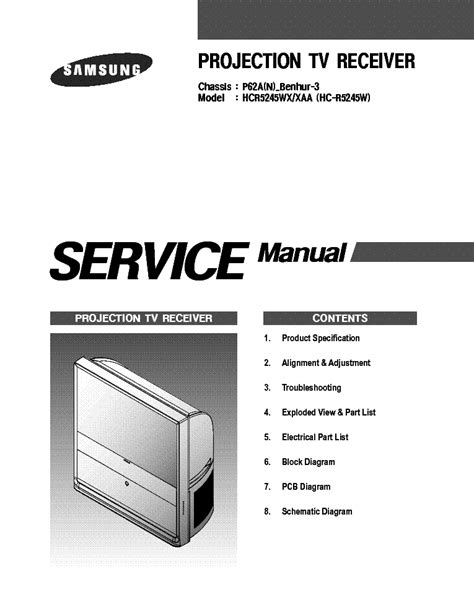 Samsung hcr5245wx xaa tv service manual. - Gelman bayesian data analysis solution manual.