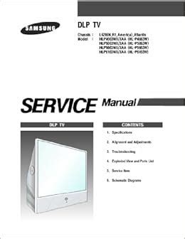 Samsung hlp5063wx xaa hl p5063w dlp tv service manual. - Cités mortes et lieux maudits de france..
