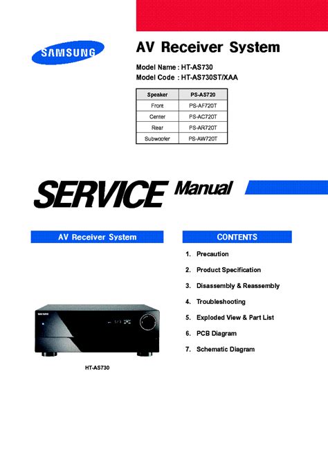 Samsung ht as730s as730st service manual repair guide. - Daily grams guided review aiding mastery skill grade 3.