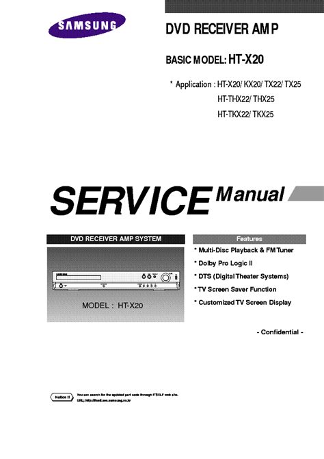 Samsung ht thx22 thx25 ht tkx22 tkx25 dvd service manual. - Microsoft word unit 1 study guide answers.