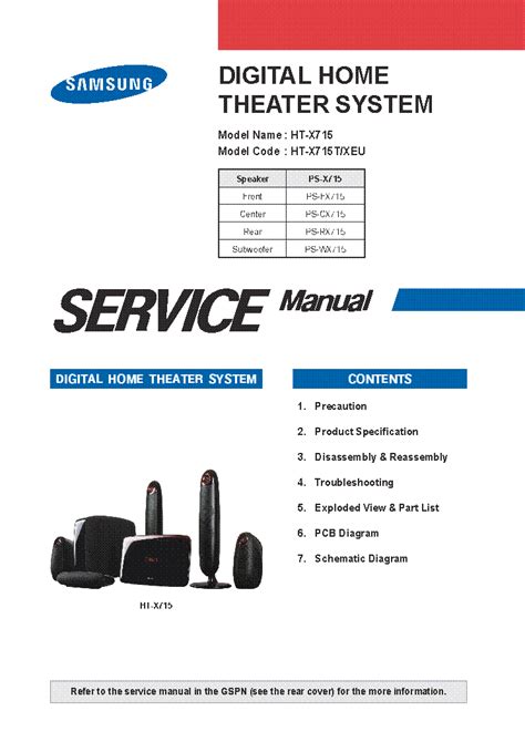 Samsung ht x715 x715t service manual repair guide. - Pontiac trans sport 1992 service manual.