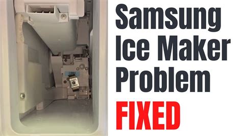 Samsung ice maker recall. Having the same problem with Samsung ice maker freezing up not making ice. I have to use the blow dryer to thaw it out weekly. It's been replaced by company I purchased it from, but the new ice maker they installed does the same thing. It's a default in factory refrigerator. All of them should have been recalled by Samsung. 