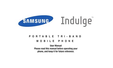 Samsung indulge user manual sch r915. - Guide complet titana c apprendre programmer.