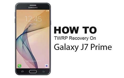 Samsung j7 custom recovery.  Now you can install Custom Recovery TWRP Recov...