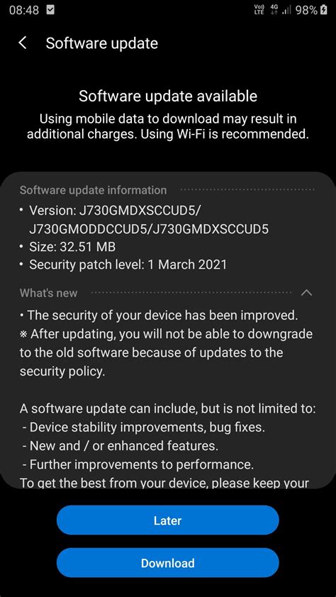 Samsung j7 pro software update.  By following the methods outlined in t...
