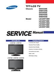 Samsung le32n73bd le40n73bd le46n73bd service manual repair guide. - Seminario, nuevo modelo de seguridad social en nicaragua..