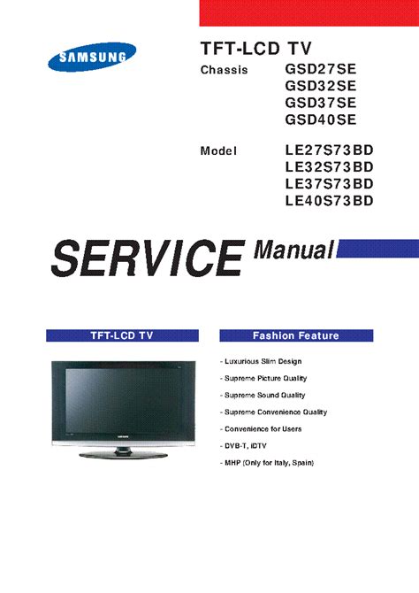 Samsung le37s73bd tv service manual download. - The family office handbook a guide for affluent families and the advisers who serve them.