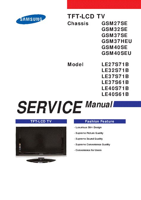Samsung le40s71b tv service manual download. - Caída y reelevación del hombre en la divina comedia.