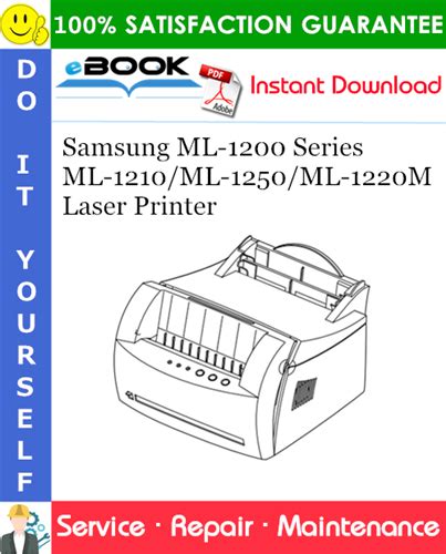 Samsung ml 1200 series ml 1210 ml 1250 ml 1220m service manual. - Differential equations student solutions manual graphics.