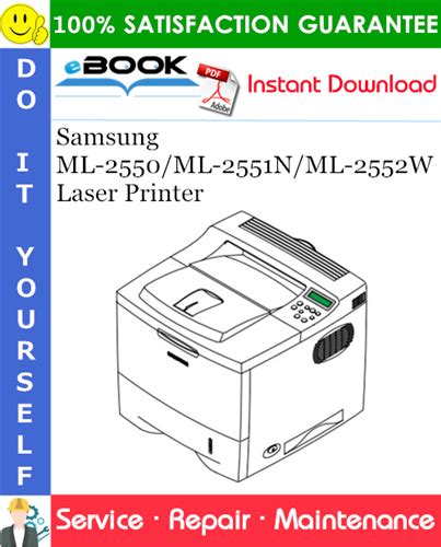 Samsung ml 2550 ml 2551n ml 2552w laser printer service repair manual. - Lesco 48 walk behind repair manual.