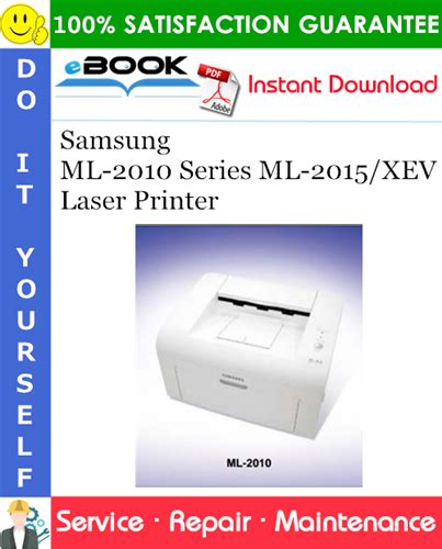 Samsung ml 4550 series ml 4550 xev laser printer service repair manual. - Excel lesson 3 study guide with answers.