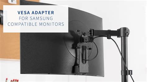 Samsung monitor mount adapter.  Transform non-VESA monitors into VESA-compatible disp...