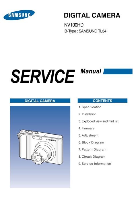 Samsung nv100hd full service manual repair guide. - 2013 forest river sierra rv owners manual.