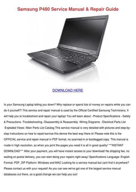 Samsung p480 service manual repair guide. - Manuale di soluzione per il calcolo di tom apostol.