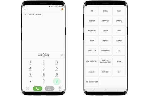 Samsung phone test code.  Access hidden diagnostic menus, check IMEI, test hardware,...