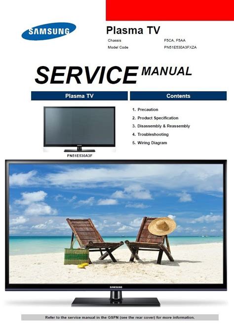 Samsung pn58b540 pn58b540s3f service manual and repair guide. - 9th grade florida collections teacher s guide.