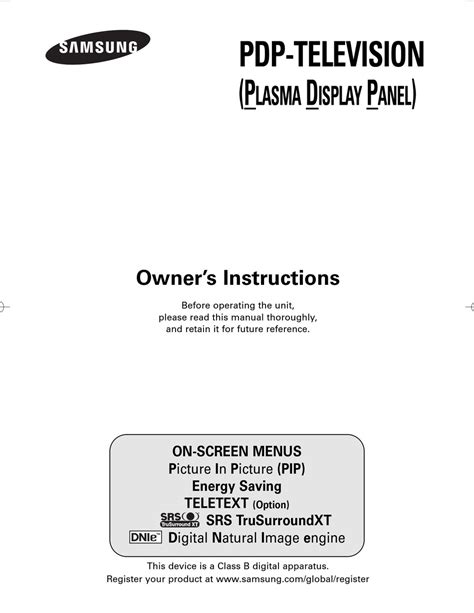 Samsung ps 42c7s plasma tv service manual. - Mice and men test study guide.
