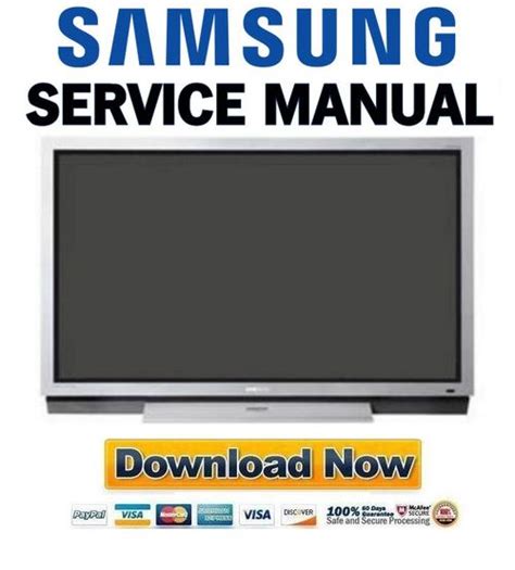 Samsung ps 42p2sb ps42p2sb service manual repair guide. - Ktm 125 200 exc service repair manual download.