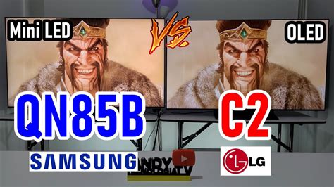 The LG C1 OLED is much better than the Samsung QN85B QLED. The LG has a near-infinite contrast ratio, resulting in much deeper blacks with no blooming around bright objects. The LG also has much better reflection handling and better gaming performance thanks to its nearly instantaneous response time. The Samsung is a lot brighter, so it …. 