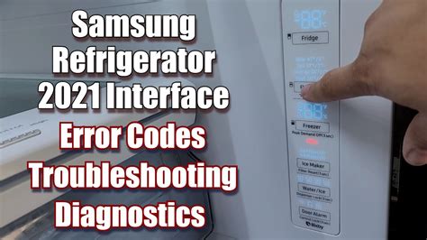 Samsung refrigerator 33e error code. clean the subunit of adhering dirt and debris; remove foreign objects and pieces of ice that prevent the cooler from turning; twist the central part of the impeller, fitting it tightly into place. 