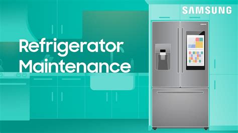 Samsung refrigerator maintenance tips Samsung US - YouTube