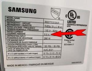 Samsung refrigerator starting watts.  How Many Watts Does a Samsung Refrigerator Us...