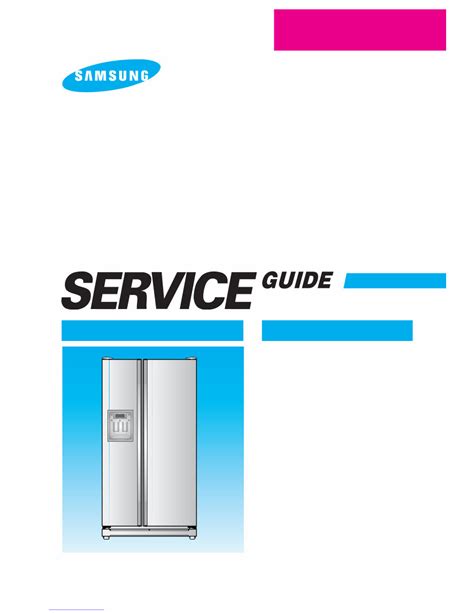 Samsung rs267lash service manual repair guide. - Der gohonzon ein leitfaden für praktizierende.