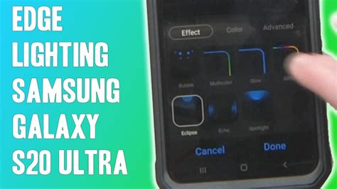 Samsung s20 edge lighting.  Find more about 'What is Edge Lighting and...