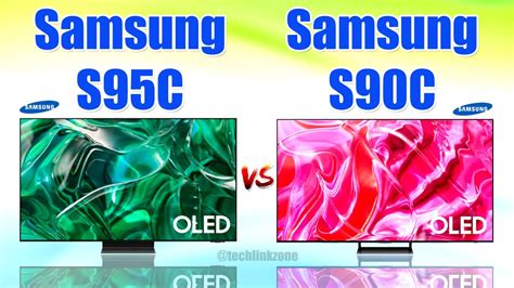 Samsung s90c vs s95c. The S90C is similar to the S95C but does not have the One Connect box, and is so thicker. The S90C range also includes the 83S90C TV, announced in July 2023, which is a 83" model based on LG's 83" WOLED TV panels.Samsung is shipping its S90C and S95C TVs globally, starting at around $2,250 for the 55" S90C model. 