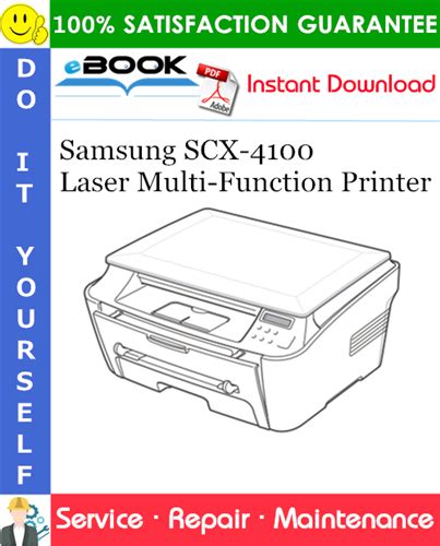 Samsung scx 4100 laser multi function printer service repair manual. - Teoría y práctica del psicodiagnóstico de rorschach..
