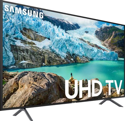 Samsung series 7. Our Samsung RU7100 review focuses on the 50-inch version of this TV, largely because it's one of the top-selling models in the 7 series line of LCD TVs. But the RU7100 line ranges from 43 inches ... 