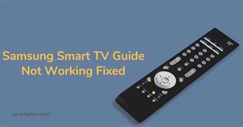 Samsung smart tv guide not working. - Owners manual for cool sports electric scooter.