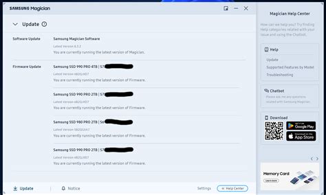 Samsung ssd firmware issue.  " (7B2QJXD7) To address the intermittent Test.  These anom...