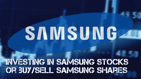 How to Buy Samsung Stock. Before buying Samsung stock, do your research, see how it fits in with your portfolio and create a budget. By Dayana Yochim. …. 
