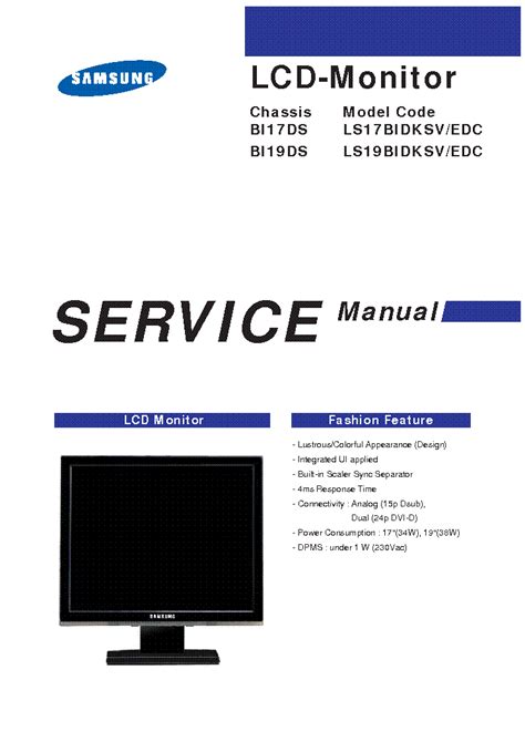 Samsung syncmaster 930bf service manual repair guide. - Alma tadema e la nostalgia dell'antico.