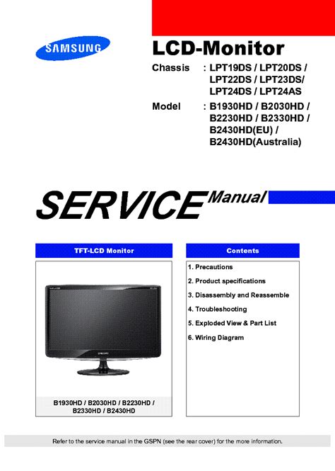 Samsung syncmaster b2230hd b2330hd b2430hd service manual repair guide. - Computer forensics principles and practices solutions manual.
