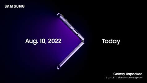 Samsung to Host Mysterious Unpacked Event on August 10