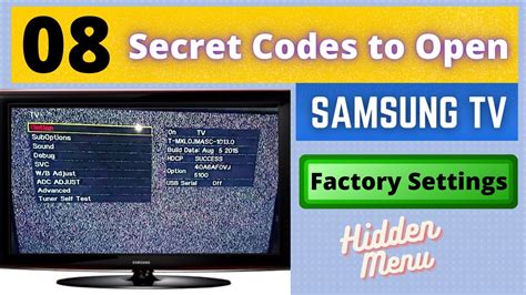 Samsung tv factory reset code.  The default PIN is usually “0000” unless yo...