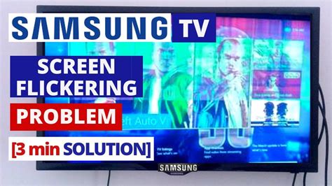 Samsung tv screen flickering lines.  Discover quick fixes, professional advice, and...