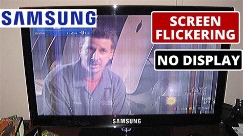 Samsung tv screen flickering on and off. .  Visit our support page for ...